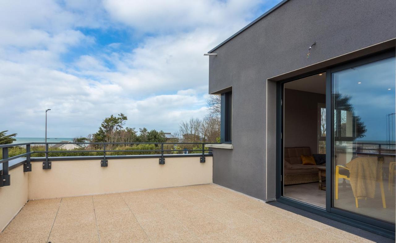 Tribord, Appt Avec Terrasse Et Vue Mer, Parking Saint-Come-de-Fresne Exterior foto