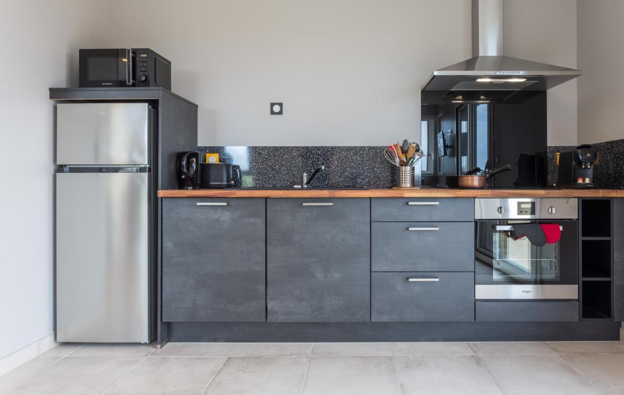Tribord, Appt Avec Terrasse Et Vue Mer, Parking Saint-Come-de-Fresne Exterior foto
