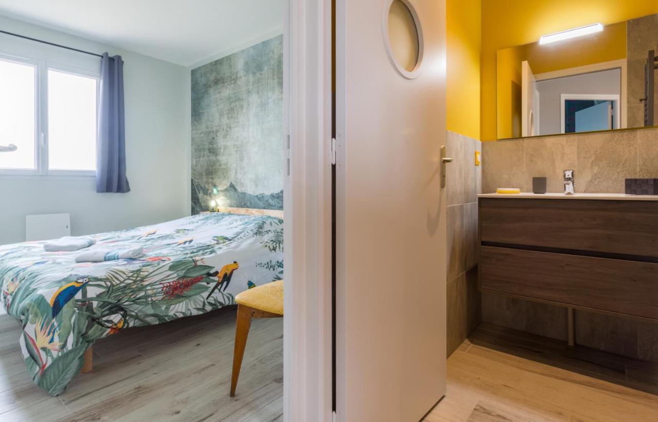 Tribord, Appt Avec Terrasse Et Vue Mer, Parking Saint-Come-de-Fresne Exterior foto